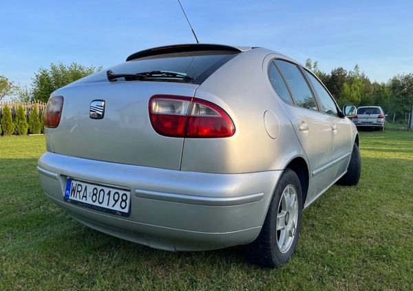 Seat Leon cena 6400 przebieg: 215615, rok produkcji 1999 z Września małe 562